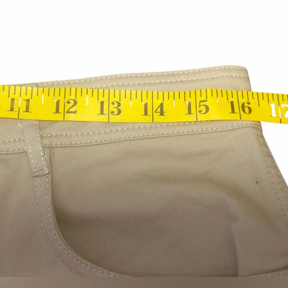 Zara NWT Asymmetrical Beige A- Line Midi Skirt with Front Slit Size L - Picture 11 of 12